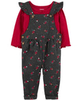 Carters Baby Girls Bodysuit Jumper 2 Piece Set