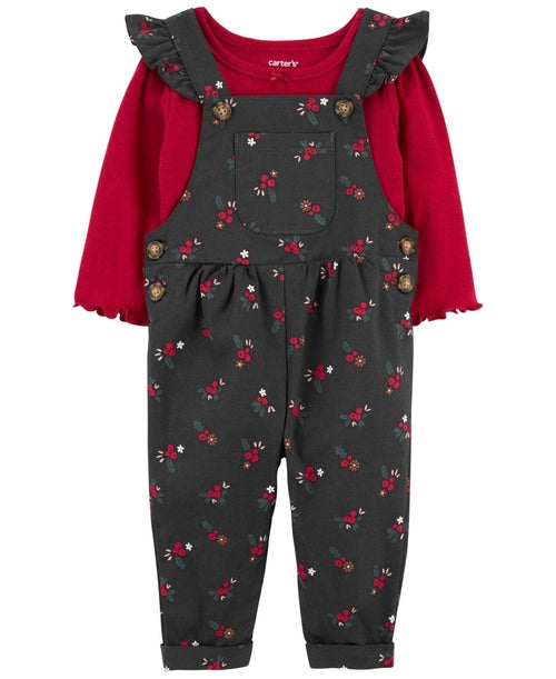 Carters Baby Girls Bodysuit Jumper 2 Piece Set