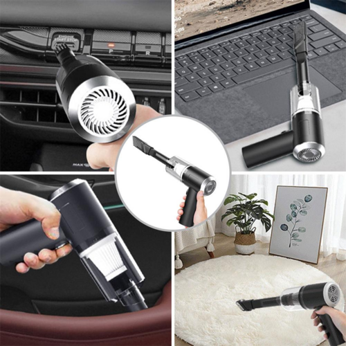 120W Kablosuz El Süpürgesi – Mini Taşınabilir Araba ve Ev Süpürgesi