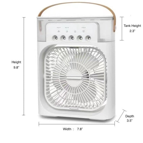 Taşınabilir Masaüstü Hava Soğutucusu – Mini Klima Fanı