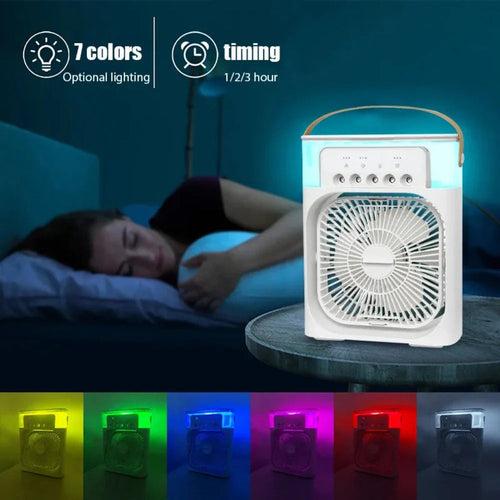 Taşınabilir Masaüstü Hava Soğutucusu – Mini Klima Fanı