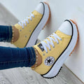 Bağcıklı Kanvas Spor Ayakkabı – Rahat Günlük Sneaker