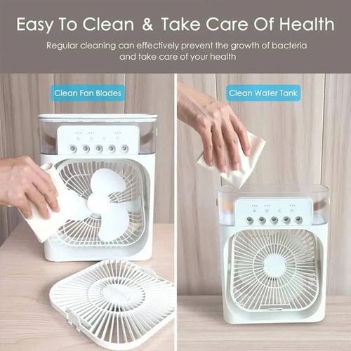 Taşınabilir Masaüstü Hava Soğutucusu – Mini Klima Fanı